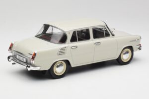 Skoda 1000 MB Szürke & Fehér MCG 1:18 MCG18275 Fém – 2. kép a 6-ből