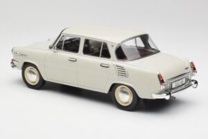 Skoda 1000 MB Szürke & Fehér MCG 1:18 MCG18275 Fém – 5. kép a 6-ből