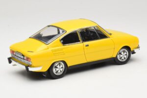 Skoda 110R Coupe Sárga Abrex 1:18 118ABS-707GK Fém – 3. kép a 8-ből