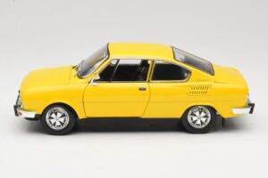 Skoda 110R Coupe Sárga Abrex 1:18 118ABS-707GK Fém – 4. kép a 8-ből