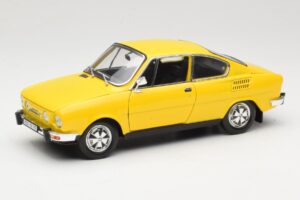 Skoda 110R Coupe Sárga Abrex 1:18 118ABS-707GK Fém