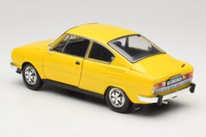Skoda 110R Coupe Sárga Abrex 1:18 118ABS-707GK Fém – 7. kép a 8-ből