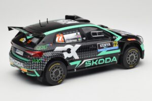 Skoda Fabia Rally2 #22 Toksport G. Greensmith / J. Andersson Safari Rally Kenya 2024 IXO 1:18 18RMC209 Fém – 2. kép a 6-ből