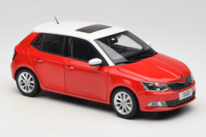 Skoda Fabia Mk3 Piros OEM 1:18 ZSF00004ROT Fém – 6. kép a 8-ből