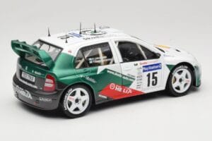 Skoda Fabia WRC #15 T. Gardemeister / P. Lukander WRC 1999 Solido 1:18 90457 Fém – 3. kép a 8-ből