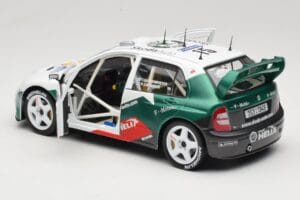 Skoda Fabia WRC #15 T. Gardemeister / P. Lukander WRC 1999 Solido 1:18 90457 Fém – 5. kép a 8-ből