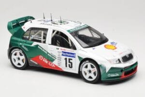 Skoda Fabia WRC #15 T. Gardemeister / P. Lukander WRC 1999 Solido 1:18 90457 Fém – 6. kép a 8-ből
