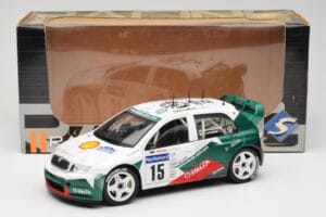 Skoda Fabia WRC #15 T. Gardemeister / P. Lukander WRC 1999 Solido 1:18 90457 Fém – 8. kép a 8-ből