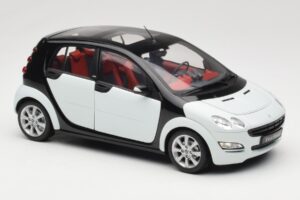 Smart Forfour Fehér Kyosho 1:18 0019141V001C01Q00 Fém – 6. kép a 8-ből
