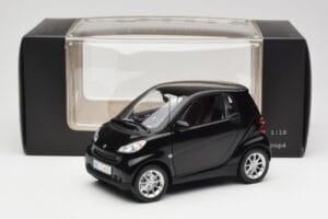Smart Fortwo Coupé W451 Deep Fekete Minichamps 1:18 Q0022563V001C02Q00 Fém – 8. kép a 8-ből