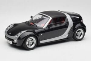 Smart Roadster Sötétkék Bburago 1:18 34917 Fém