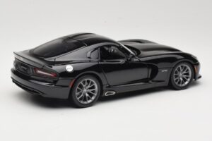 SRT Viper GTS Fekete Maisto 1:18 31128 Fém – 3. kép a 8-ből