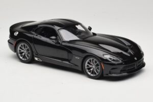 SRT Viper GTS Fekete Maisto 1:18 31128 Fém – 6. kép a 8-ből