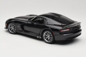SRT Viper GTS Fekete Maisto 1:18 31128 Fém – 7. kép a 8-ből