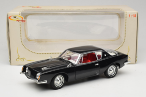 Studebaker Avanti Fekete Signature Models 1:18 STUDEBAKER001 Fém – 8. kép a 8-ből