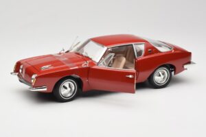 Studebaker Avanti Piros Solido 1:18 421183270 Fém – 2. kép a 8-ből