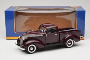 Studebaker Coupe Express Pickup Barna American Mint 1:18 92458-R1 Fém – 8. kép a 8-ből