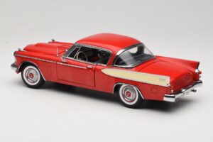 Studebaker Golden Hawk Apache Red Motor City 1:18 80009 Fém – 7. kép a 8-ből