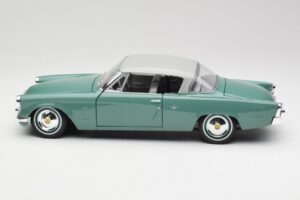 Studebaker Starliner Seafoam Zöld & Shasta Fehér Maisto 1:18 31651 Fém – 2. kép a 8-ből