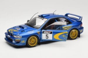 Subaru Impreza WRC #5 R. Burns / R. Reid Rally de France 1999 AUTOart 1:18 89993 Fém – 2. kép a 8-ből