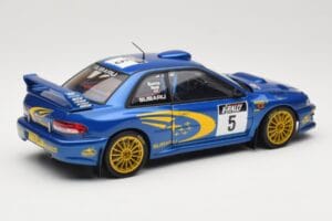 Subaru Impreza WRC #5 R. Burns / R. Reid Rally de France 1999 AUTOart 1:18 89993 Fém – 3. kép a 8-ből
