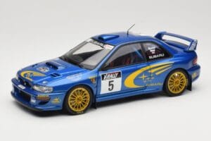 Subaru Impreza WRC #5 R. Burns / R. Reid Rally de France 1999 AUTOart 1:18 89993 Fém