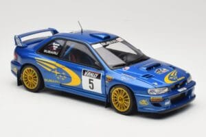 Subaru Impreza WRC #5 R. Burns / R. Reid Rally de France 1999 AUTOart 1:18 89993 Fém – 6. kép a 8-ből