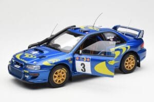 Subaru Impreza WRC #3 C. McRae / N. Grist Safari Rally Winner 1997 AUTOart 1:18 89792 Fém – 2. kép a 8-ből