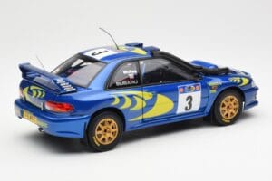 Subaru Impreza WRC #3 C. McRae / N. Grist Safari Rally Winner 1997 AUTOart 1:18 89792 Fém – 3. kép a 8-ből