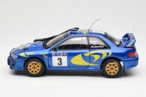 Subaru Impreza WRC #3 C. McRae / N. Grist Safari Rally Winner 1997 AUTOart 1:18 89792 Fém – 4. kép a 8-ből