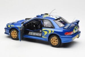 Subaru Impreza WRC #3 C. McRae / N. Grist Safari Rally Winner 1997 AUTOart 1:18 89792 Fém – 5. kép a 8-ből