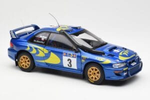 Subaru Impreza WRC #3 C. McRae / N. Grist Safari Rally Winner 1997 AUTOart 1:18 89792 Fém – 6. kép a 8-ből