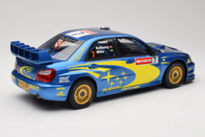 Subaru Impreza WRC S9 #7 P. Solberg / P. Mills Rally Great Britain 2003 Otto 1:12 G092 Gyanta – 2. kép a 6-ből
