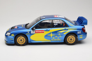 Subaru Impreza WRC S9 #7 P. Solberg / P. Mills Rally Great Britain 2003 Otto 1:12 G092 Gyanta – 3. kép a 6-ből