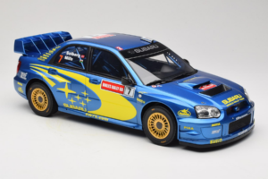 Subaru Impreza WRC S9 #7 P. Solberg / P. Mills Rally Great Britain 2003 Otto 1:12 G092 Gyanta – 4. kép a 6-ből