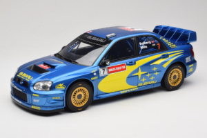 Subaru Impreza WRC S9 #7 P. Solberg / P. Mills Rally Great Britain 2003 Otto 1:12 G092 Gyanta