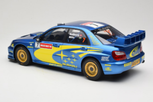 Subaru Impreza WRC S9 #7 P. Solberg / P. Mills Rally Great Britain 2003 Otto 1:12 G092 Gyanta – 5. kép a 6-ből