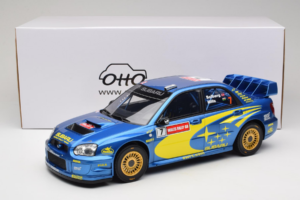 Subaru Impreza WRC S9 #7 P. Solberg / P. Mills Rally Great Britain 2003 Otto 1:12 G092 Gyanta – 6. kép a 6-ből