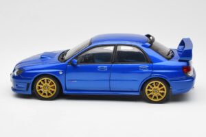 Subaru Impreza WRX STI GD Kék AUTOart 1:18 78681 Fém – 4. kép a 8-ből