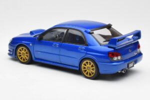 Subaru Impreza WRX STI GD Kék AUTOart 1:18 78681 Fém – 7. kép a 8-ből
