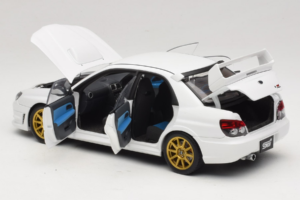 Subaru Impreza WRX STi GD Fehér AUTOart 1:18 78682 Fém – 5. kép a 8-ből