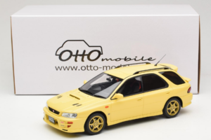 Subaru Impreza WRX STI Version VI Sport Wagon Cashmere Yellow Otto 1:18 OT1198 Fém – 6. kép a 6-ből
