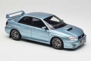 Subaru Impreza WRX STi WR1 GD P. Solberg Edition Ice Blue Metallic Otto 1:18 OT1114 Gyanta – 4. kép a 6-ből