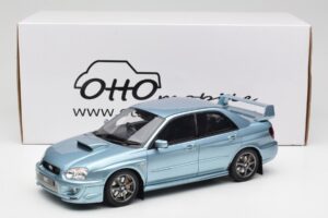 Subaru Impreza WRX STi WR1 GD P. Solberg Edition Ice Blue Metallic Otto 1:18 OT1114 Gyanta – 6. kép a 6-ből