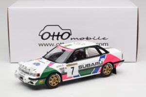 Subaru Legacy RS BC5 Group A #7 C. McRae / D. Ringer Rally Sweden 1992 Otto 1:18 OT1158 Gyanta – 6. kép a 6-ből