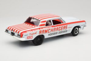 Dodge 330 Super Stock Ramchargers NHRA 1964 Highway 61 1:18 50044 Fém – 3. kép a 8-ből