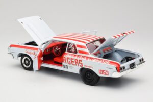 Dodge 330 Super Stock Ramchargers NHRA 1964 Highway 61 1:18 50044 Fém – 5. kép a 8-ből