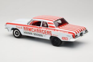 Dodge 330 Super Stock Ramchargers NHRA 1964 Highway 61 1:18 50044 Fém – 7. kép a 8-ből