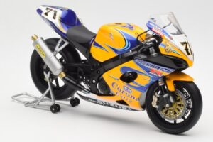 Suzuki GSX-R 1000 Team Alstare Corona Extra Y. Kagayama WSB 2005 Minichamps 1:12 122052271 Fém – 4. kép a 6-ből