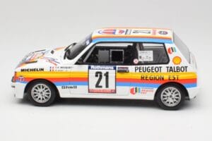 Talbot Samba Rallye Group B #12 J-P. Bouquet Tour de Corse 1985 Otto 1:18 OT1116 Gyanta – 3. kép a 6-ből